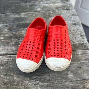Native Kids Shoes - Red